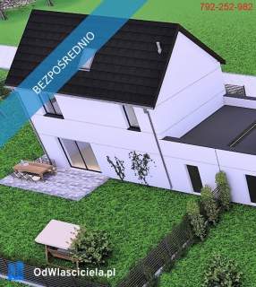 Nowoczesny dom premium z piętrem i użytkowym poddaszem 110 m...