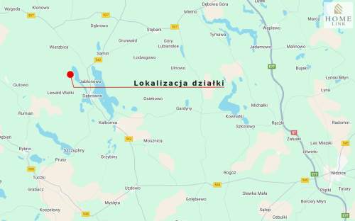 Działka w brzozach z dostępem do jeziora
