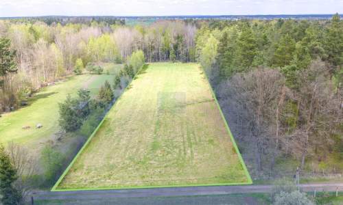 Działka budowlana 5650 m z gotowym projektem domu