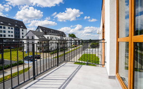 Nowe 2 pokoje na ostatnim piętrze - taras 7,40 m 