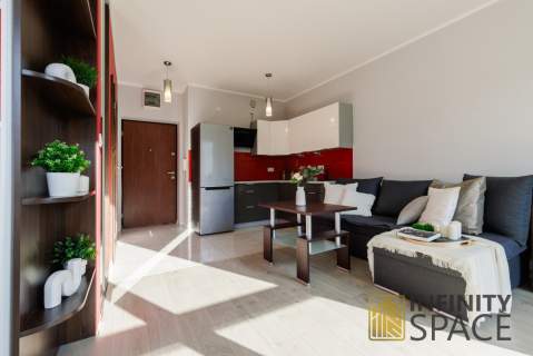 Studio z balkonem Niski czynsz Apartamentowiec