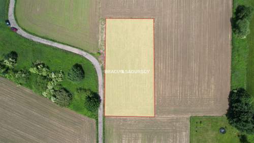 Działka z pozwoleniem na budowę w Wołowicach