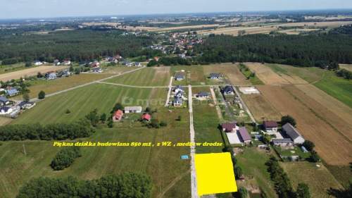 Działka bud. 850m2 z WZ. Klembów blisko media, PKP