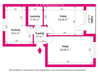 Tanie funkcjonalne mieszkanie wcKłecku