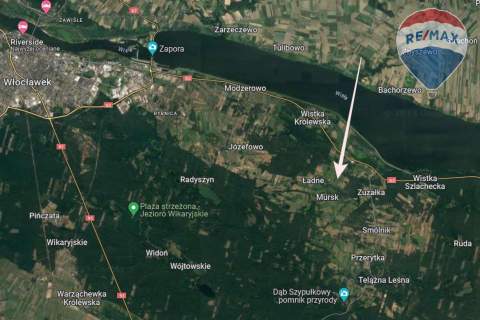 Działka 1400 m2 z warunkami zabudowy gm.Włocławek