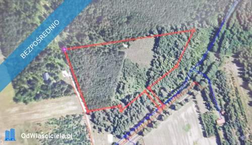 Działka 2,82 ha na sprzedaż Wiluki
