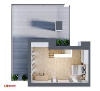 GOTOWY DO ODBIORU Penthouse z zielonym tarasem obok Parku Śląskiego