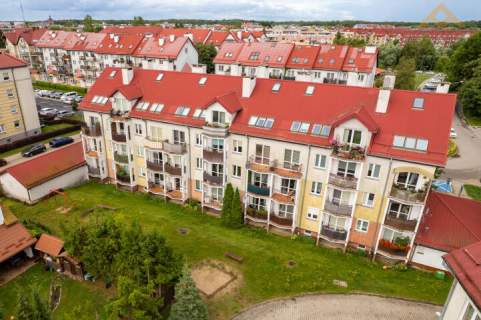 Parter, 2 balkony i widok na zieleń. Przestronne 63 m2 ,ul. Kanta