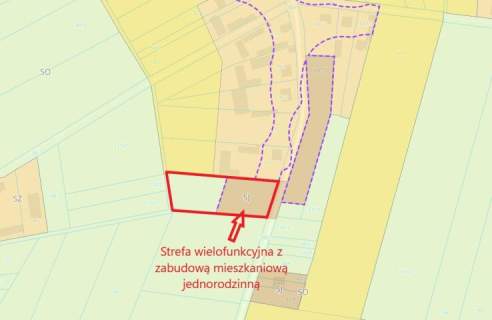 Działka pod budowę domu- Daćbogi, gm. Wiśniew