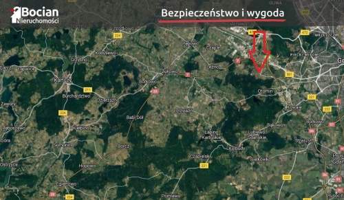 Słoneczna działka budowlana w Kiełpinie Górnym 