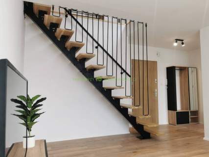 Nowoczesne dwupoziomowe mieszkanie 61m z balkonem