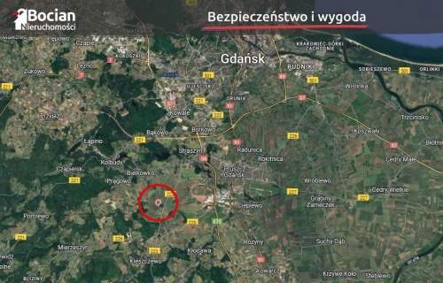Kompleks działek z dobrym dojazdem do Trójmiasta 