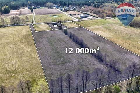 Działka 13 400 m2 z warunkami zabudowy