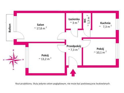 3-pokoje blisko szkół i szpitala - Terebelska