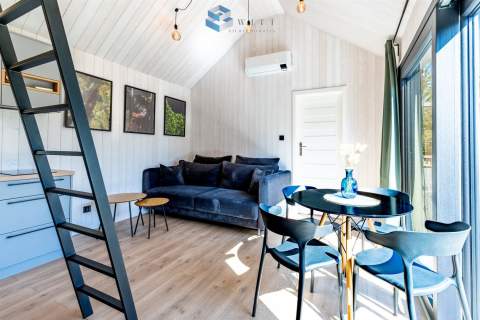 Wynki 3 domki z działką Sauna 