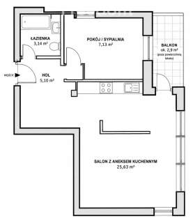 Katowicka 41 m balkon Malta Politechnika