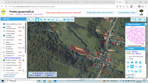 Działka BUDOWLANA 30 ary Bieszczady Bóbrka, k. SOLINA
