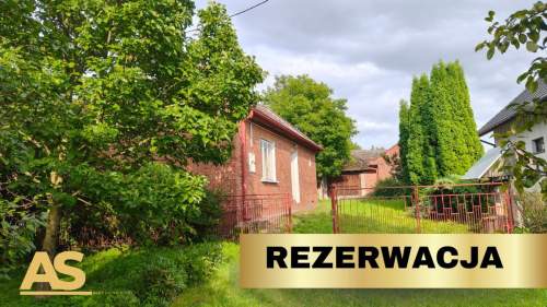 REZERWACJA działka z domem