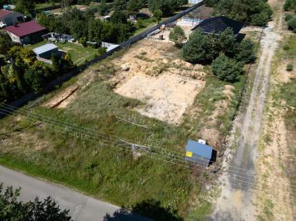 Działka z projektem fundament 1500m2 Wymysłów