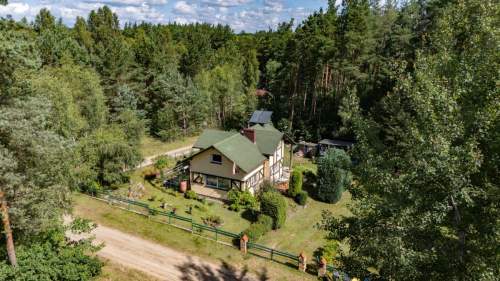 Rekreacja i całoroczny komfort   domek w lesie 