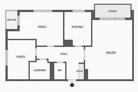 3/4 pokoje 75 m Gocław 2 loggie garaż