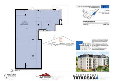 Lokal użytkowy na sprzedaż, 234,9 m2, Przemyśl