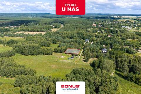 Działka z WZ Las 11 km od morza