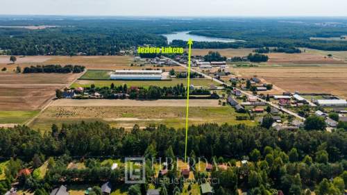 Działka rekreacyjna z domkiem - 595m2 - Krasne