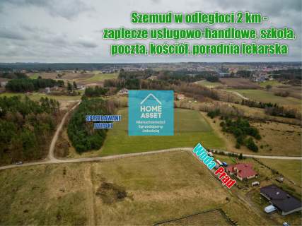Działka pod dom Grabowiec WZ szybki dojazd