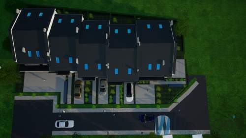 Mieszkanie 2 poziomy. Piętro Poddasze. 2 x parking