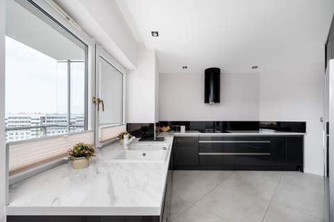Apartament z 2 balkonami i panoramicznym widokiem