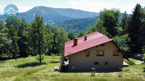 Dom z widokiem na Skrzyczne, 820 m n.p.m.
