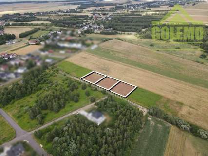 Działka z pozwoleniem na budowę / 855m2 / Kłobuck 