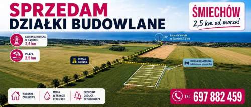 Działka budowlana na sprzedaż, 977 m2, Koszalin