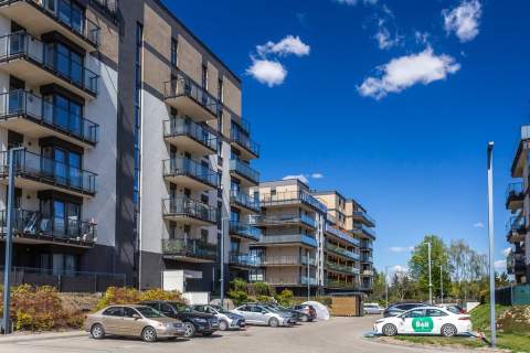 2 pokoje Widzew balkon parking 2018, winda