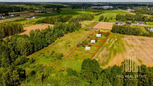 Działka z warunkami zabudowy Brończany 900 m2
