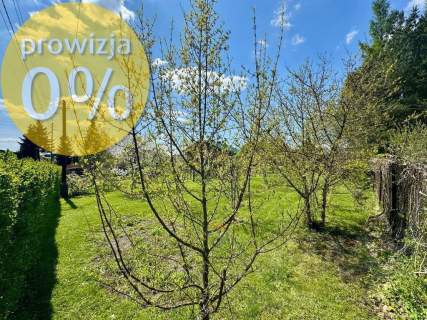 Działka budowlana z ogrodem 800 m