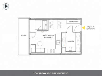 Pierwsza linia brzegowa,apartament UstronieMorskie