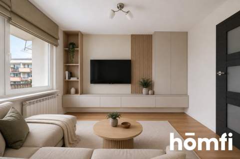3 pok. mieszkanie, widok na zieleń, duży balkon