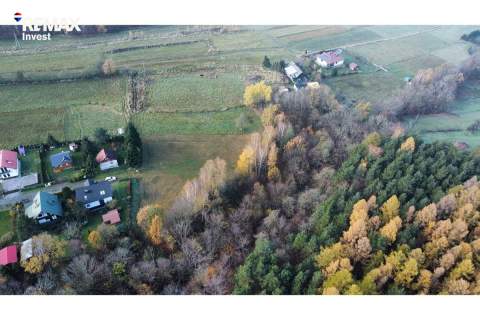 Działka budowlana 25 arów gm. Radziechowy