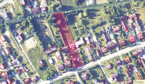 Działka budowlana 0,22 ha z zabudowaniami w Gołaszynie pod Łukowem