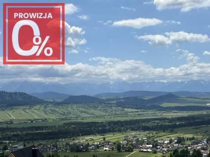 Szlembark 1144 m działka widok na Tatry