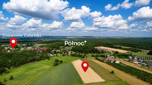 Działki budowlane w Jezierni-Tomaszów Lubelski