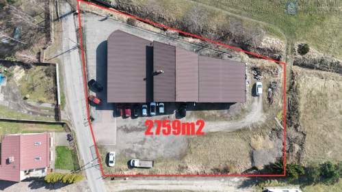 743m2 działka 2759m2 przy węźle i strefie tech.