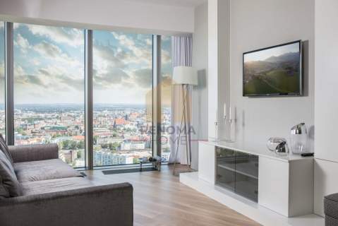 Unikatowy Apartament 56,4m2 31 piętro SkyTower