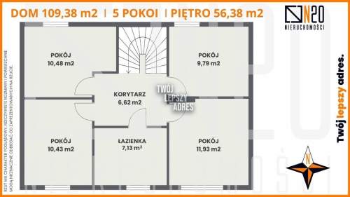 NOWOCZESNE DOMY z garażem i 4 sypialniami