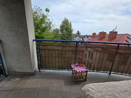 Dwa oddzielne pokoje z dużym balkonem Prądnik