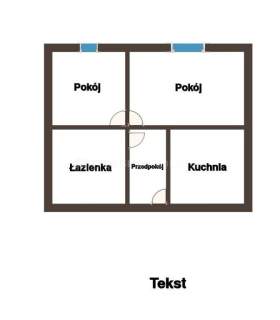 Dwupokojowe mieszkanie blisko centrum Jasła