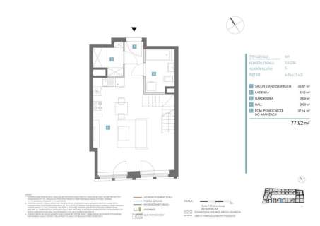 Apartament Inwestycyjny, 2 Poziomy, Śródmieście
