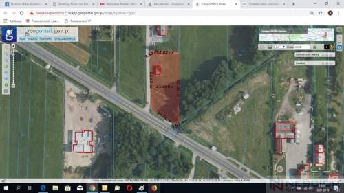 Działka 2400m2 w Zbuczynie bezpośrednio przy DK2